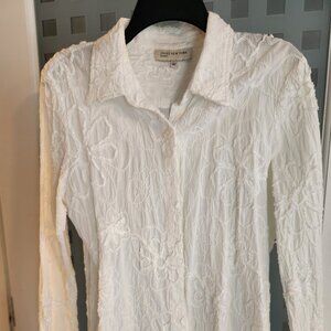 Jones New York Sport: Long Sleeve Button Down Shirt (L)